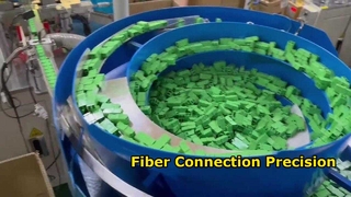 Productie van groene LC duplexvezeladapters