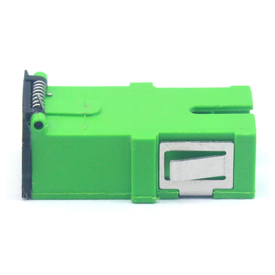 0.2 dB Duurzaamheid SC APC of UPC Simplex SM Fiber Optic Adapter met Flip Auto Shutter
