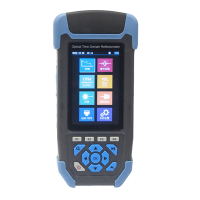 1310/1550nm golflengte glasvezel testtool met VFL en 3,5 inch LCD display