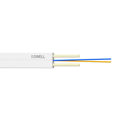 LSZH Buitenste Bescherming GJXFH FTTH Drop Cable met parallelle metalen versterkingen