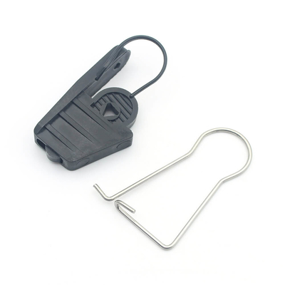 Buiten FTTH-kabelspanningsclamps Spanningsdraadclamps Nylon UV-weerstand