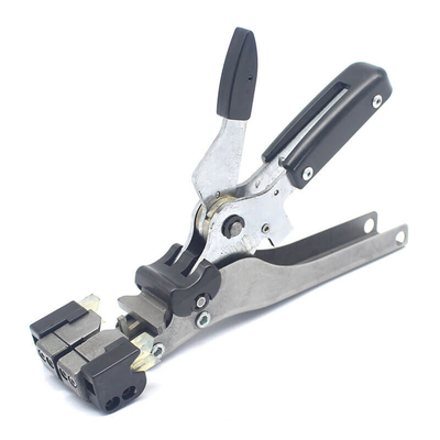Zwarte thermoplastische Butt Connector Crimper Cable Crimper Tool Voor Bule Picabond Connectors