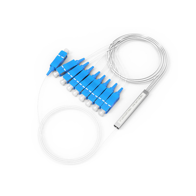PVC LSZH Glasvezel PLC Splitter Mini Type 1m, 1.5m Met SC UPC Connector