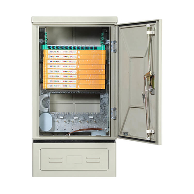96-aderige SMC glasvezel cross-connect kast IP55 grijs