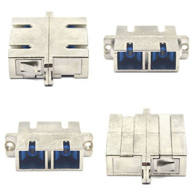 CATV System SC/UPC SX DX Single Mode Adaptor with Flange and 0.2dB Insertion Loss