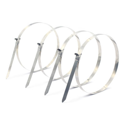 Flameproof Metallic Stainless Steel Cable Ties for Direct Supply to Industrial Market