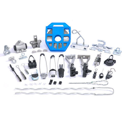 Plastic ADSS Optical Angle Clamp Suspension Clamp for Metric Measurement System Needs