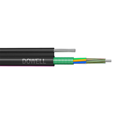 SM MM FTTH Fiber Optic Cord PE Sheath Outdoor Armored Fiber Optic Cable