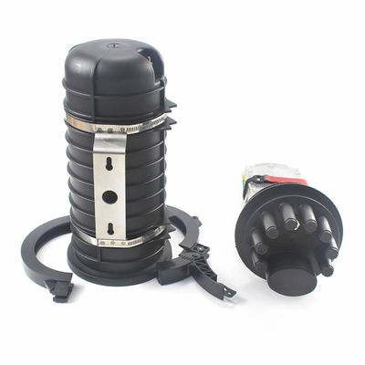 Rubber Sealing Heat Shrink Cable Splice Enclosure Fiber Optic Splice Kit