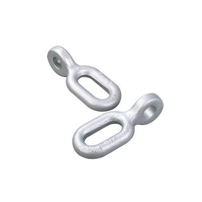 Malleable Iron Twisted Chain Link Heavy Duty Pole Clamp For Power Station