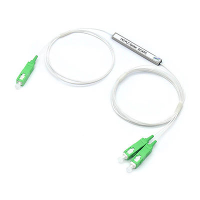 1X2 1X4 1X8 1X16 1X32 Mini Type PLC Splitter with SC UPC SC APC Connector for Fiber Optic Sensors