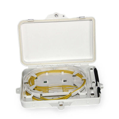 FTTH 6 Ports Drop Cable Fiber Optic Distribution Box Waterproof Dust-proof
