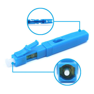 FTTH LC UPC LC APC Quick Connect Fiber Optic Connectors