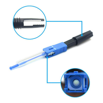 SC UPC Fusion type Fiber Optic Quickly Assembly Connector