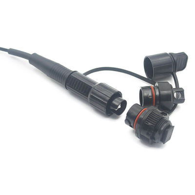 Outdoor Waterproof Fiber Optic Connector IP67 Corrosion Resistant