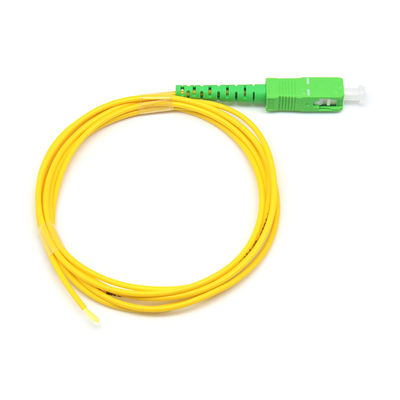 1M 1.5M SC APC Fiber Optic Pigtail G652A1 Or A2 For Fiber Broad Band Network