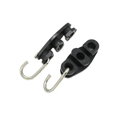 Outdoor Insulated Drop Wire Anchor Clamp ABS And Galvanised Steel