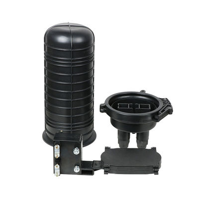 24 cores Dome Fiber Optic Splice Closure with 2 In 2 Out Ports and IP68 Environmental Protection