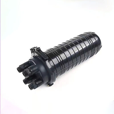 Pole mounted 2 In 2 Out Ports 24 cores Dome fiber optic splice closure
