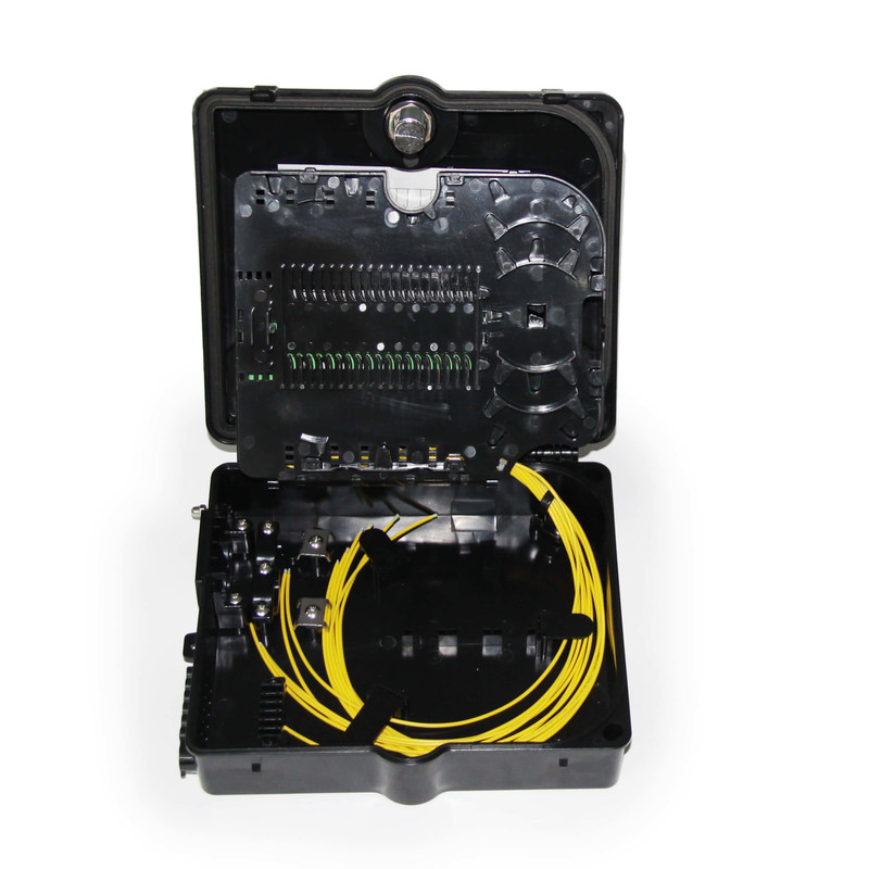 ABS PC FTTH 12 Cores Termination Boxes Wall-mounted Type