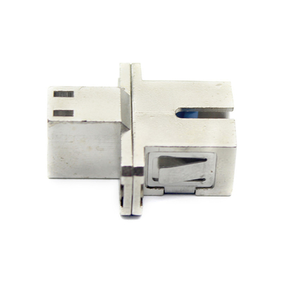 Bergingstemperatuur: -40 °C tot 85 °C Metalen behuizing SC UPC tot LC UPC Simplex glasvezel adapter met flenster