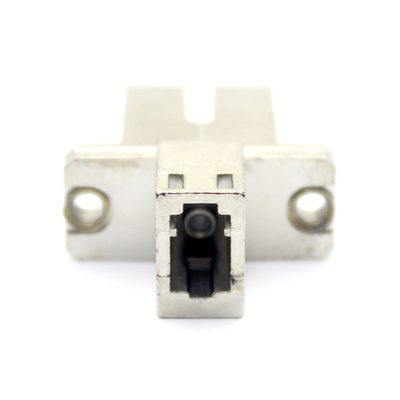 Bergingstemperatuur: -40 °C tot 85 °C Metalen behuizing SC UPC tot LC UPC Simplex glasvezel adapter met flenster