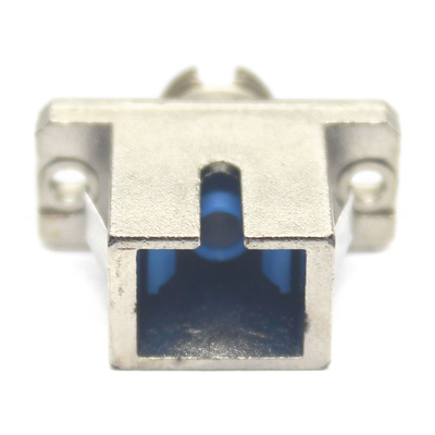 CATV-systeem SC UPC naar FC UPC Simplex-adapter in metalen behuizing met flenster