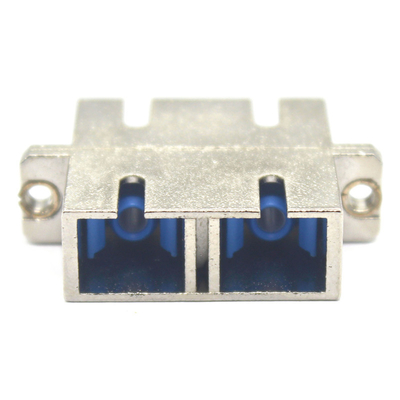 CATV-systeem SC/UPC SX DX Single Mode Adapter met flens en 0,2dB Invoegverlies