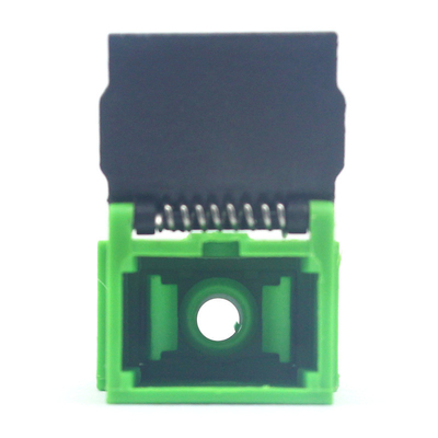 0.2 dB Duurzaamheid SC APC of UPC Simplex SM Fiber Optic Adapter met Flip Auto Shutter