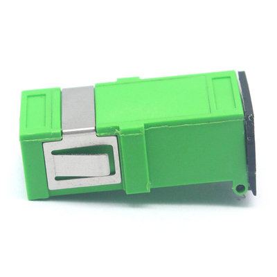 0.2 dB Duurzaamheid SC APC of UPC Simplex SM Fiber Optic Adapter met Flip Auto Shutter