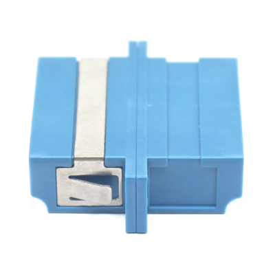 FTTH LC UPC optische quadruplexadapter met flensduur 0.2 dB 500 cyclus geslaagd