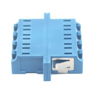 FTTH LC UPC optische quadruplexadapter met flensduur 0.2 dB 500 cyclus geslaagd