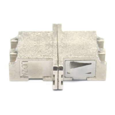 Metalen behuizing met vezel DX LC UPC Duplex sm Adapter met flens met een laag insetsverlies van 0,2 dB