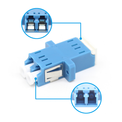 3G-netwerkcompatibele LC-duplexadapter voor glasvezelverbindingen in CATV-systemen