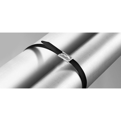 Ball Lock Epoxy bedekte kabelband van roestvrij staal voor extreme temperaturen