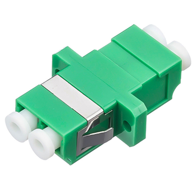 Laadtest ≥ 70 N met SM DX 9/125um LC APC UPC Duplex Adapter en Flans