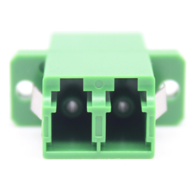 Laadtest ≥ 70 N met SM DX 9/125um LC APC UPC Duplex Adapter en Flans