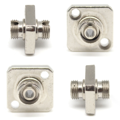FTTH FC UPC vierkanttype adapter met zirconia-sleeve opslagtemperatuur. -40°C tot 85°C