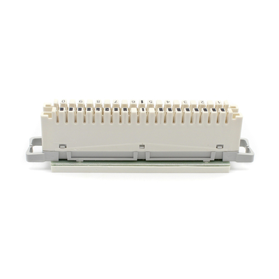 20 Pins Schroef Terminal Block Krone Lsa Ontkoppeling Module Inhoud 1 stuks
