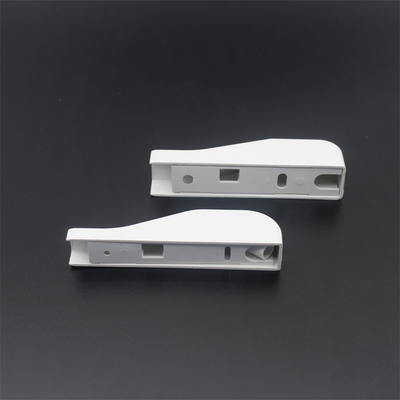 FTTH Wall Tube Glasvezel Bedrading Plastic Buighoek in Wit met Clip Connector