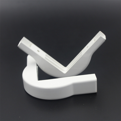 ABS-vezeloptisch plastic accessoires Kabelbedrading Recht gebogen hoek Muurbuis Kabelklem