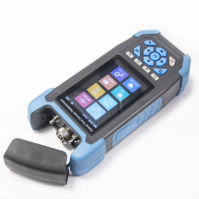 1310/1550nm golflengte glasvezel testtool met VFL en 3,5 inch LCD display