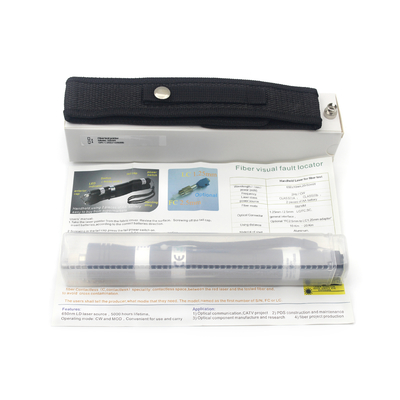 Zoek snel gebroken punten met 50mW VFL Visual Fault Locator 50km Fiber Optic Tester