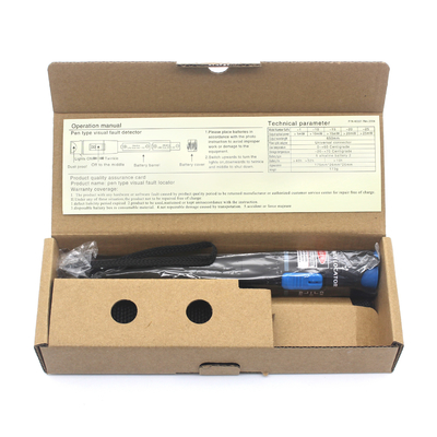VFL optisch rood licht laser roterende pen vezel visueel foutlocator AA * 2 stroomvoorziening