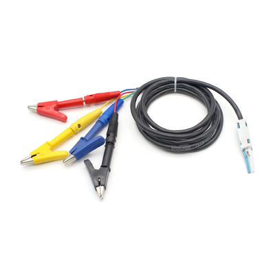 Elektronisch STG-bloktype looddraadtestkabel 4-draad serieproefsonde met bananenproppen