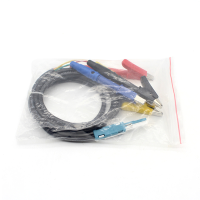 Elektronisch STG-bloktype looddraadtestkabel 4-draad serieproefsonde met bananenproppen