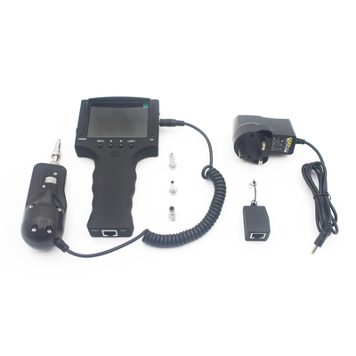 FTTH draagbare glasvezel inspectie microscoop 3,5" TFT-LCD video 180mm x 98mm Grootte