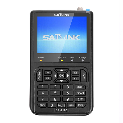 Signal Finder SATLINK SP-2100 DVB-S2 HD Satellietmeter met 950-2150 MHz LNB-invoer
