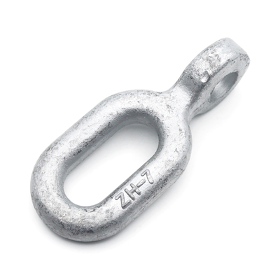 Gegalvaniseerde stalen power clevis ball eye fittings voor bovenhoofdelijke rechthoek hangring