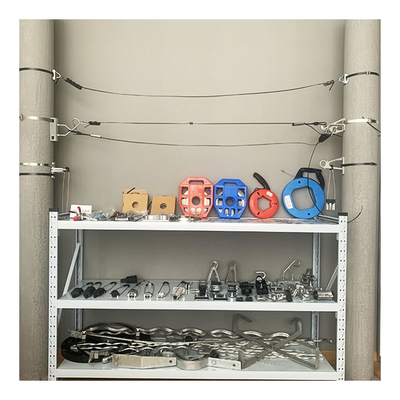 Hot Dip gegalvaniseerd staal Multiple Fiber Optic Drop Wire Cross-arm Bracket